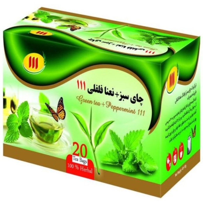 چای سبز نعنایی 111